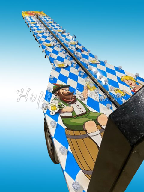 Kop van Jut op aanhanger 7 meter hoog - Afbeelding 2